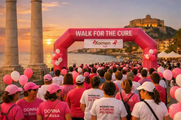 Roccella Fitwalking: prevenzione del tumore al seno