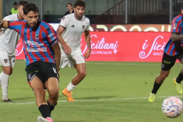 Serie C, debacle Cosenza: il Catania cala il poker